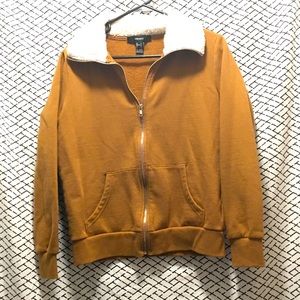 Fur collar Forever21 jacket!!